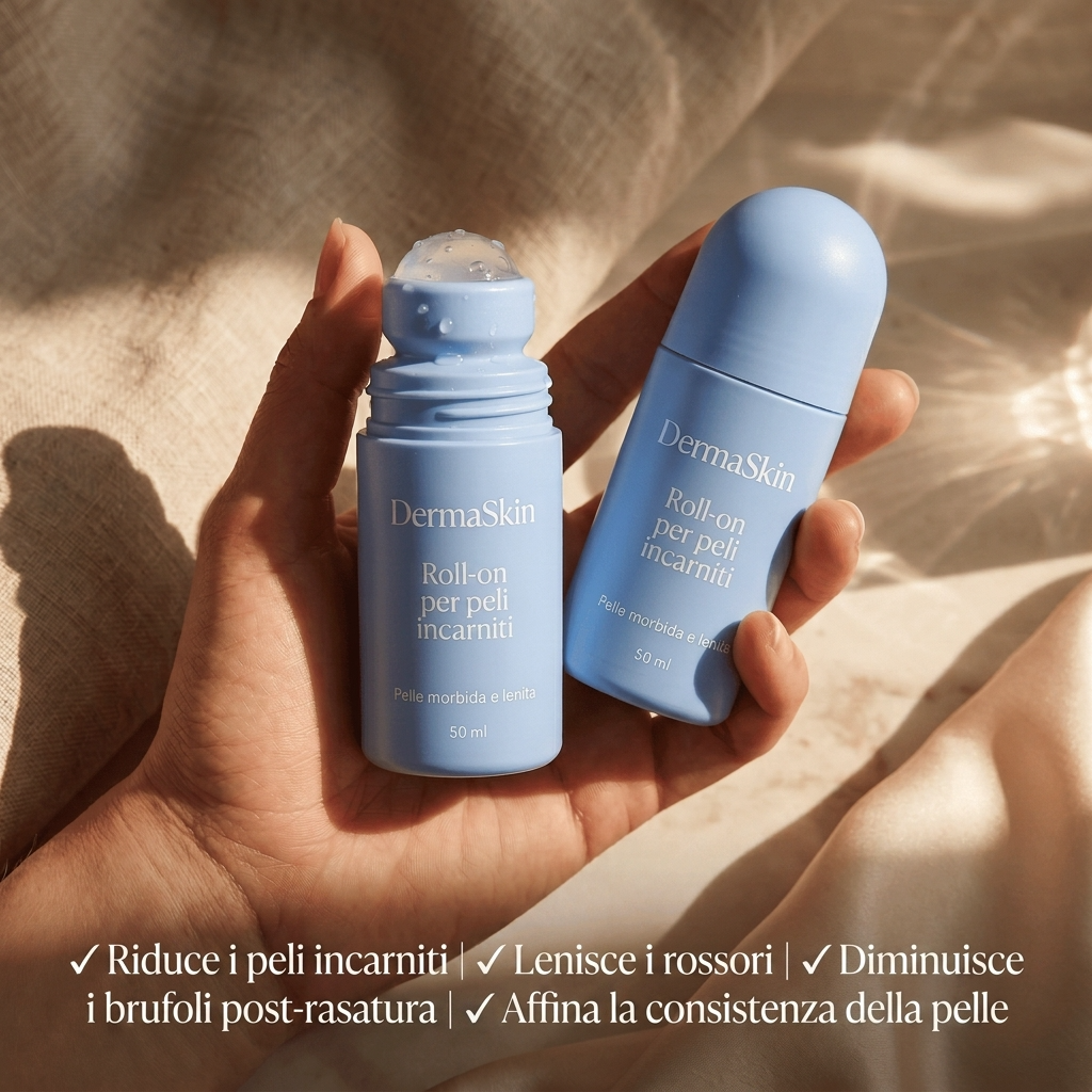 DermaSkin - Rullo anti-peli incarniti
