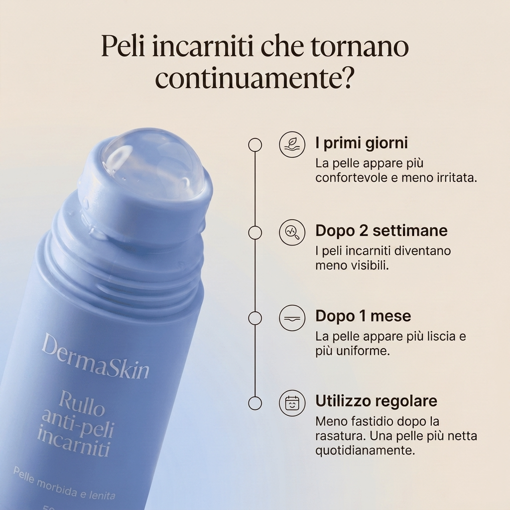 DermaSkin - Rullo anti-peli incarniti